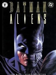 异形大战蝙蝠侠漫画