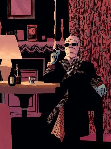 环球怪物系列：隐形人漫画