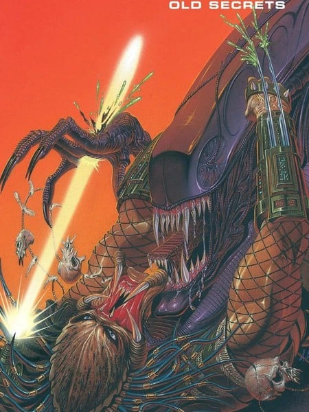 异形大战铁血战士：古老秘密漫画